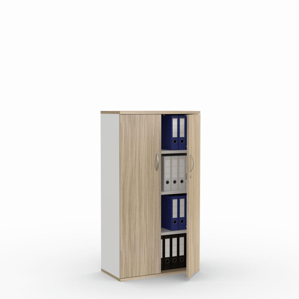 Draaideurkast PROFI Bicolour | 800 | Deurstop midden