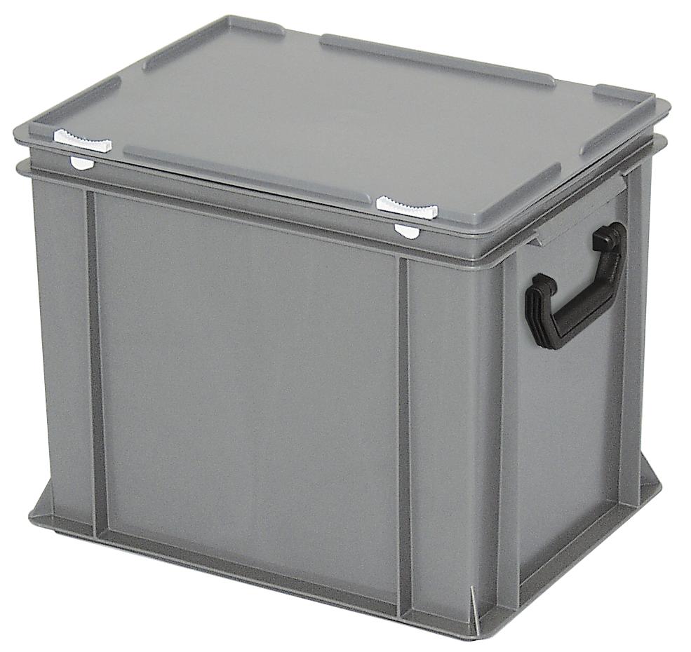 Eurokoffer | grijs | B 300 x H 330 x L 400 mm | 31,00