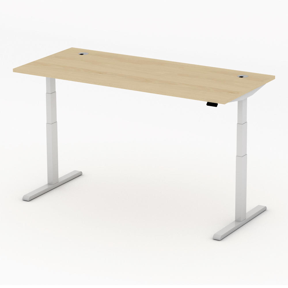 Verstelbare bureaus PRO MULTI MODUL | beukdecor | 1800 | aluzilver