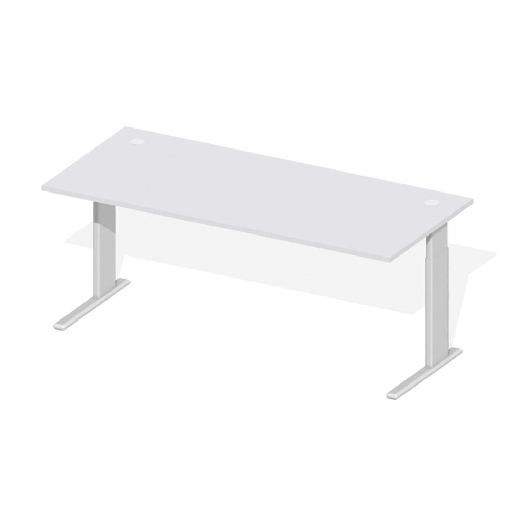 Bureau Comfort M MULTI MODUL | lichtgrijs | 1800