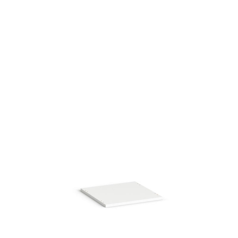Topblad voor 1 lockerkast-zuil | wit