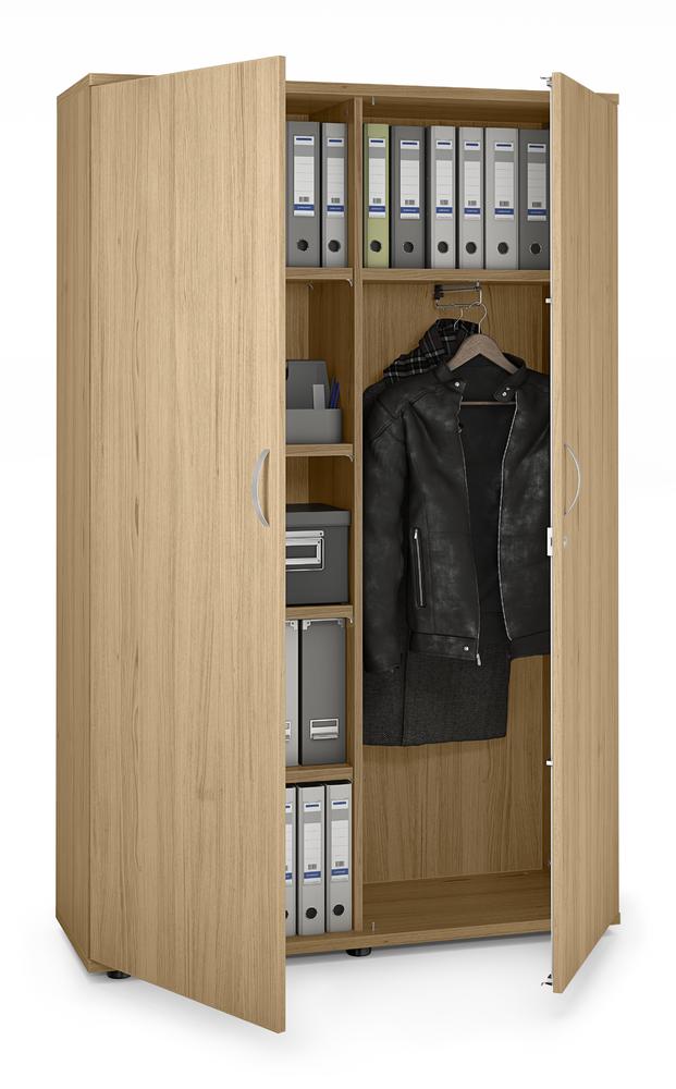 Garderobekast PROFI MODUL | licht eik | 1200 | 1890 mm (5 OH)