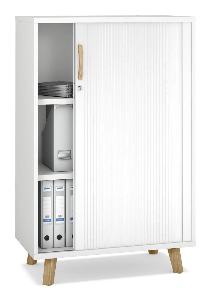 Roldeurkasten SMART MODUL | wit | 800 | 1245 mm (3 OH)