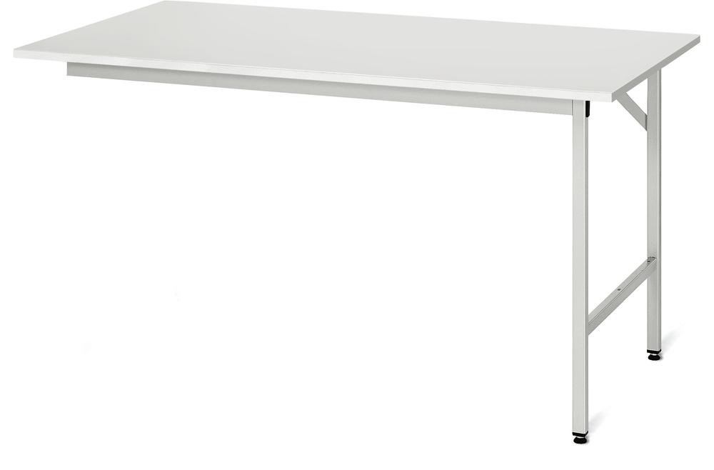 Rechte aanbouwtafel