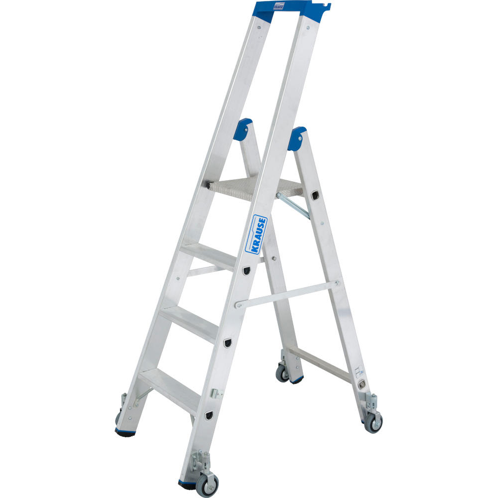 Trapladder Stabilo verrijdbaar, 4 treden | 2950