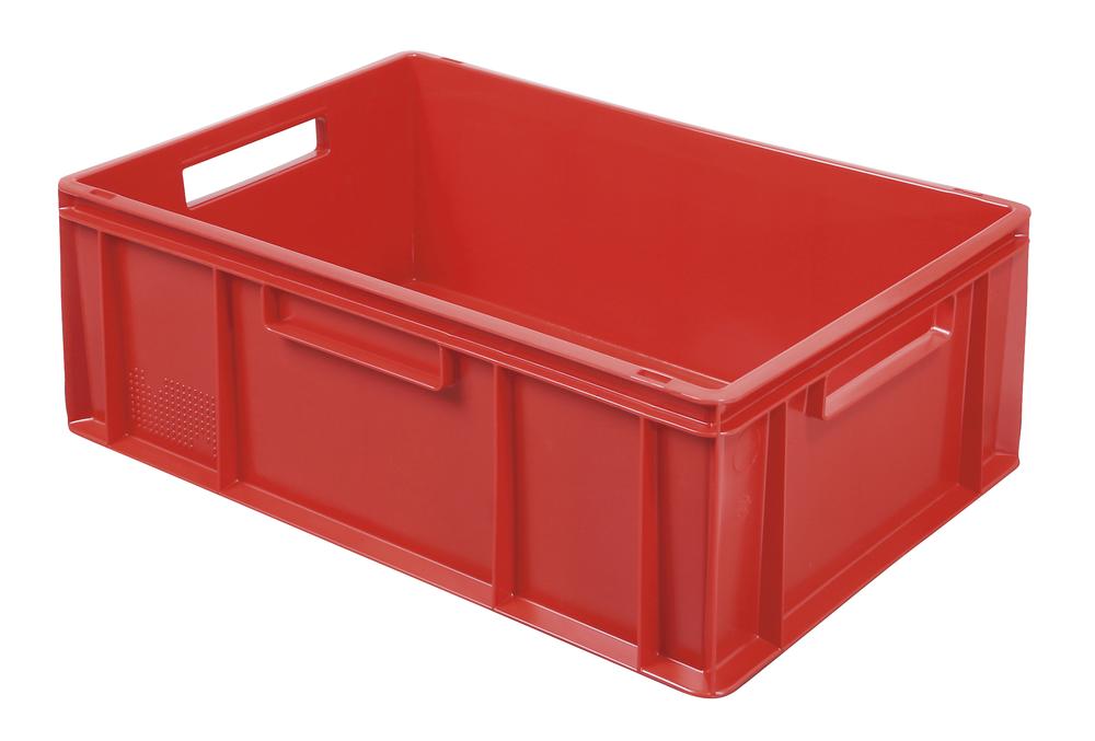 Stapelbare bak | rood | 220 | 400 | 600 | gesloten