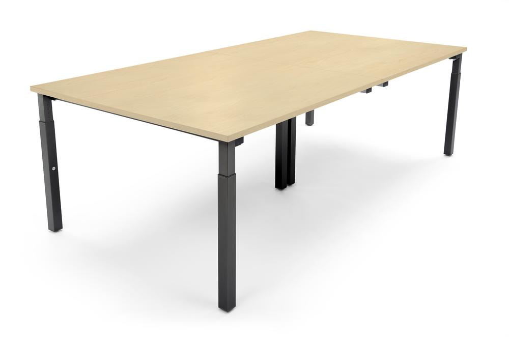Conferentietafel-Systeem MODUL | esdoorndecor | 3200 | 1600 | zwart RAL 9005