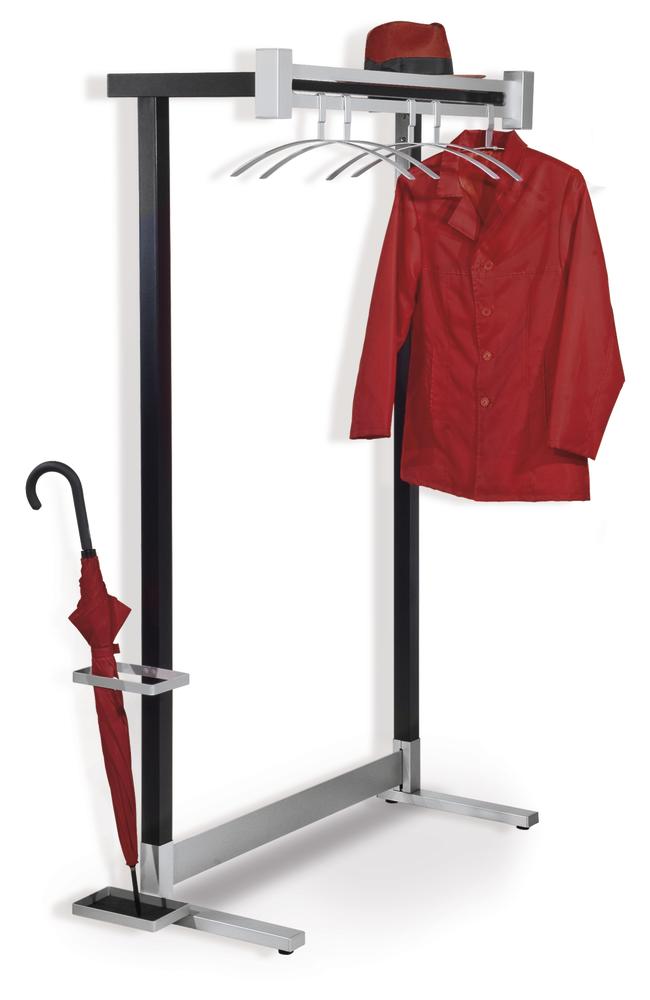 Garderobensysteem NIZZA | Staande wandgarderobe met hoedenplank