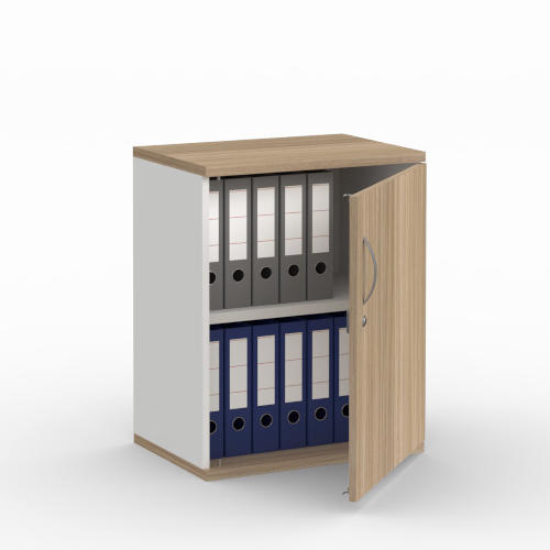 Draaideurkast PROFI Bicolour | 600 | Deurstop rechts