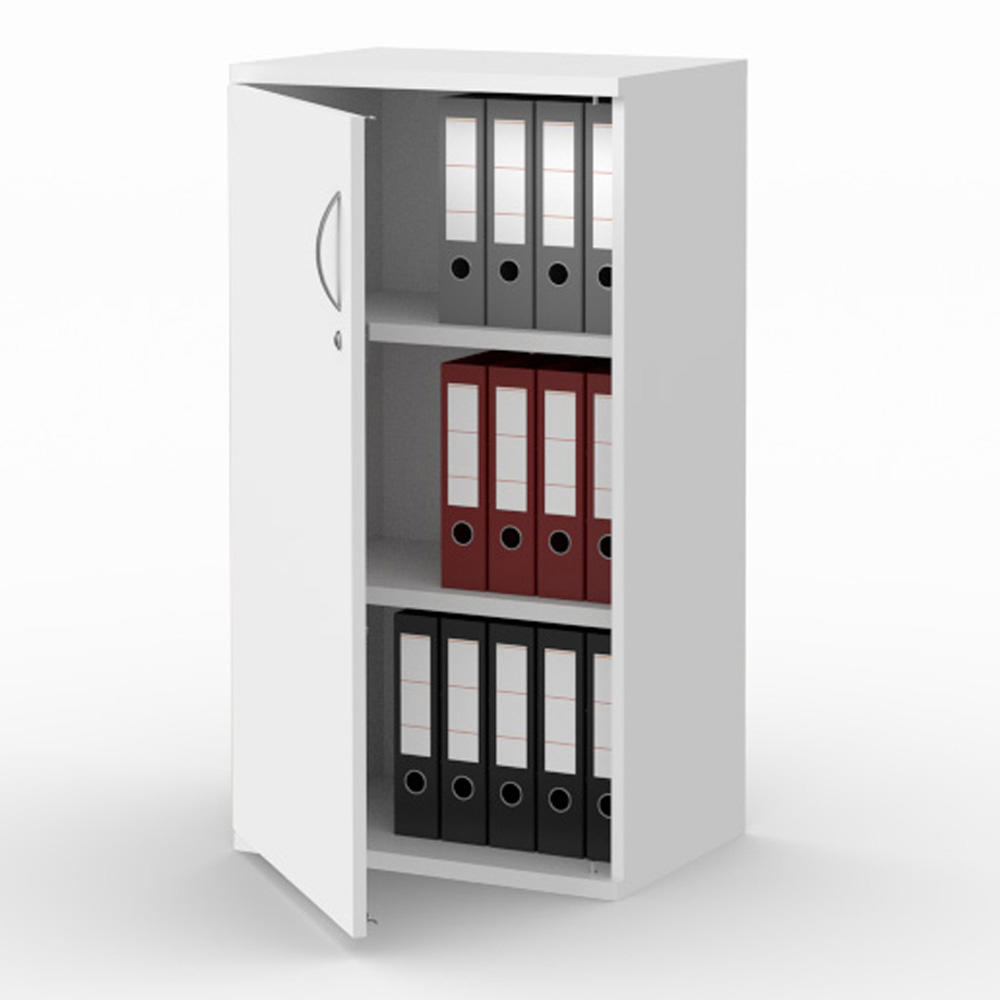 Draaideurkast PROFI MODUL | wit | 600 | Deurstop links