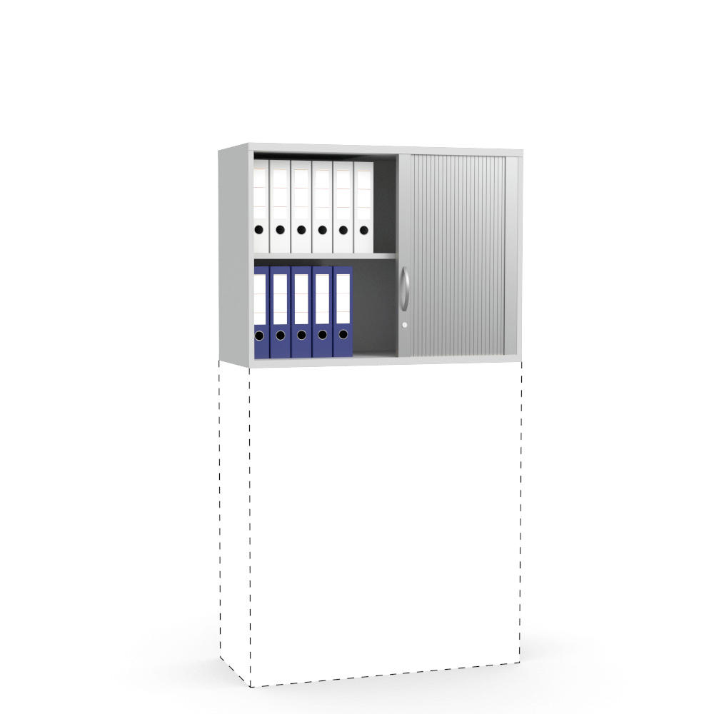 Opzetroldeurkast PROFI MODUL | lichtgrijs | 1000
