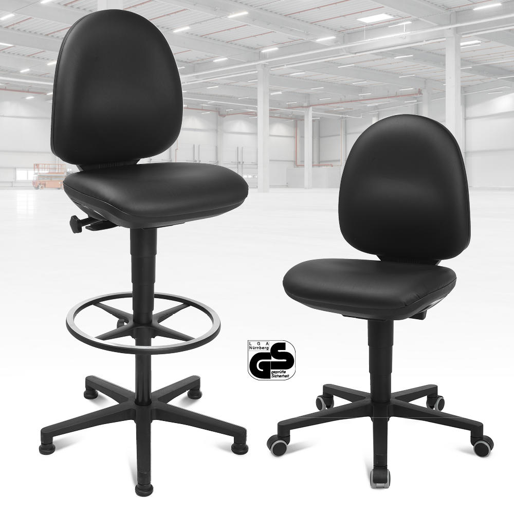 Werkstoelen COMFORT WA met GS