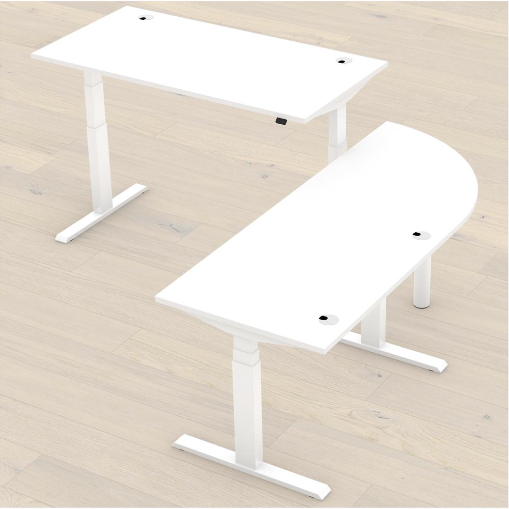 Verbindingsblad 1/4 cirkel SST | wit | wit | 90° hoek 1/4 circel