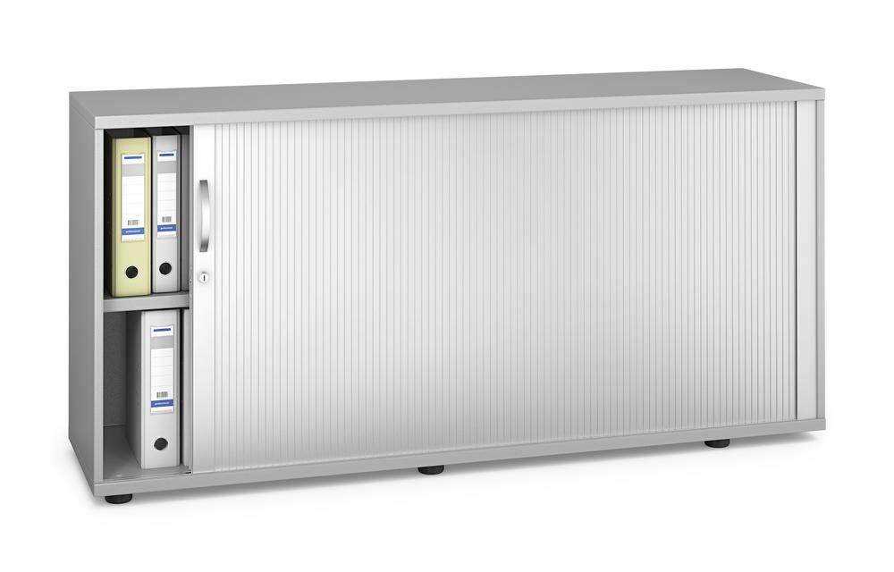Roldeurkast PROFI MODUL | lichtgrijs | 1600