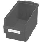 Magazijnbakkensysteem SB 2000, maat 3 | grijs | B 200 x H 200 x L 350 mm
