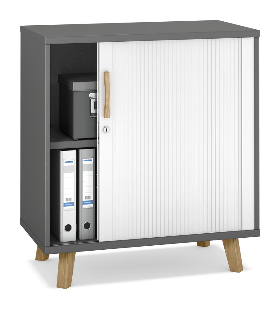 Roldeurkasten SMART MODUL | antraciet | 800 | 885 mm (2 OH)