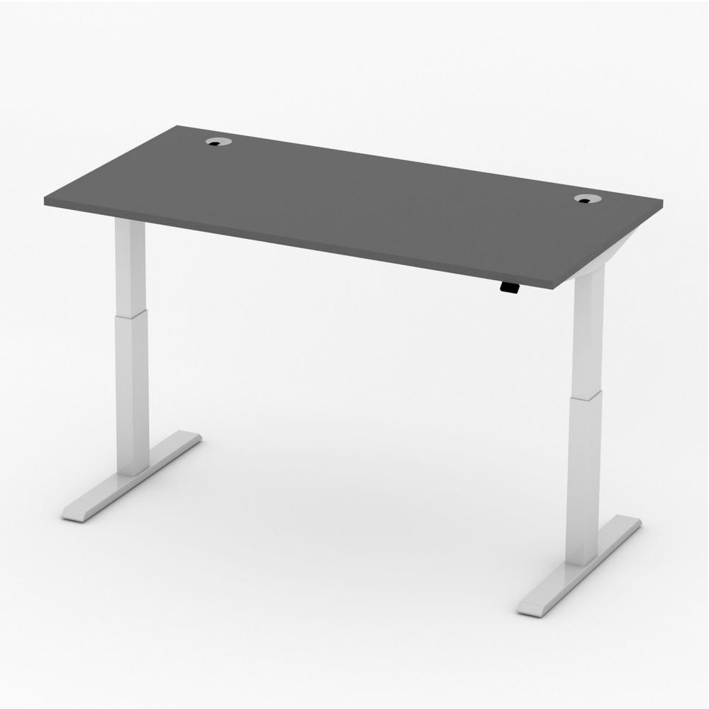 Verstelbare bureau BASIC PROFI MODUL | antraciet | 1600