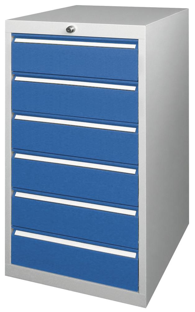 Dossierkast DELTA ORGAN | gentiaanblauw RAL 5010 | 1000 | 6 x 150 mm