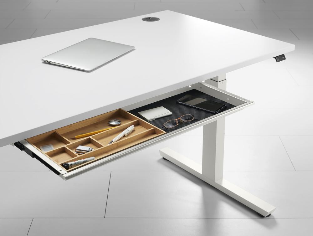 XL-lade voor bureau | wit | 760
