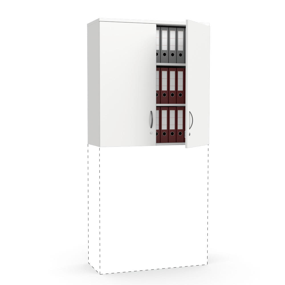 Opzetdraaideurkast MULTI MODUL | wit | 1000