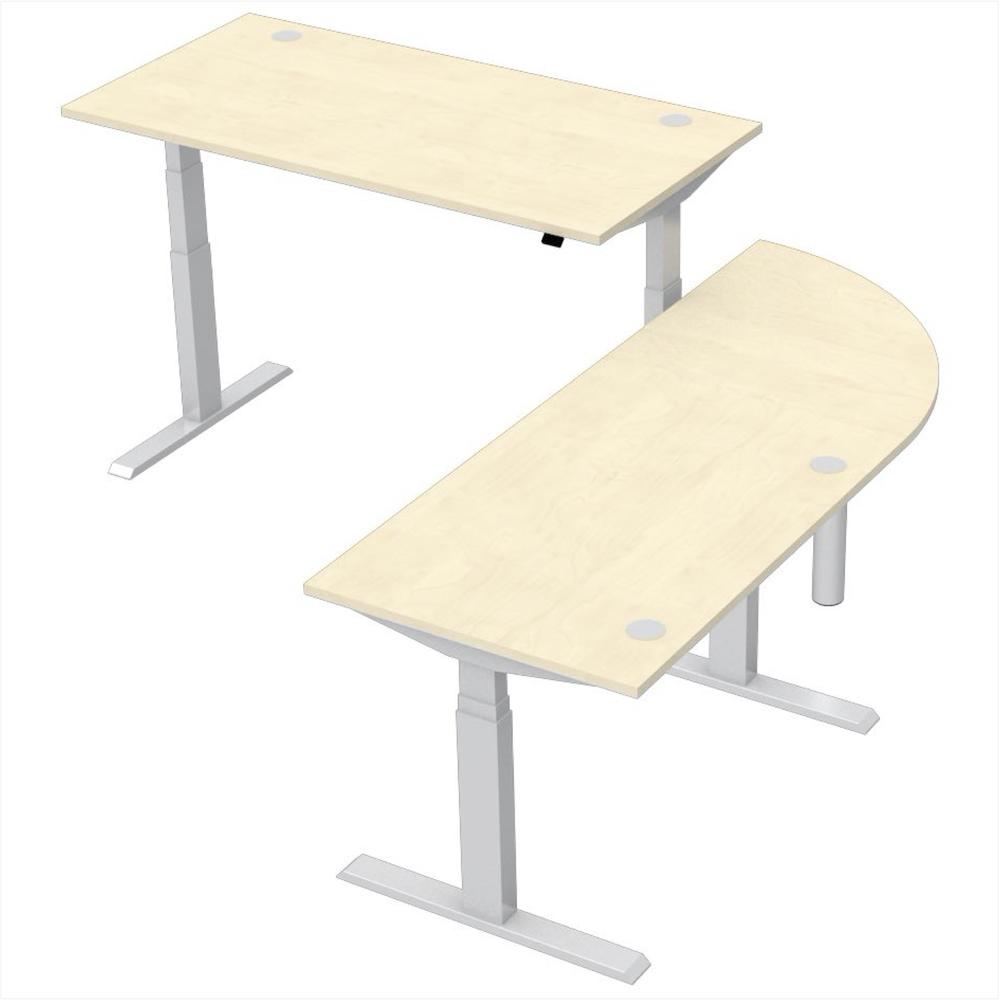 Verbindingsblad 1/4 cirkel SST | esdoorndecor | aluzilver | 90° hoek 1/4 circel