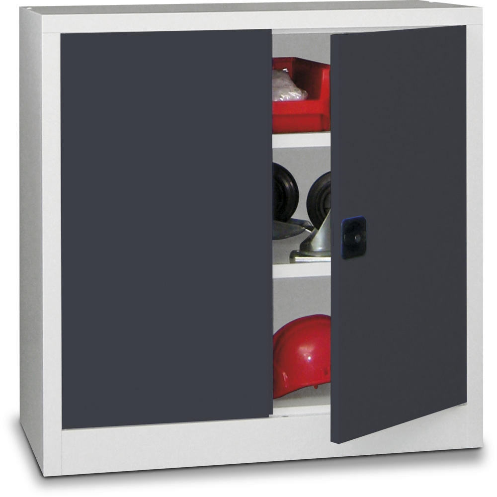 Bijzetkast SYSTEM T 1200 | antracietgrijs RAL 7016 | 1000 | 500