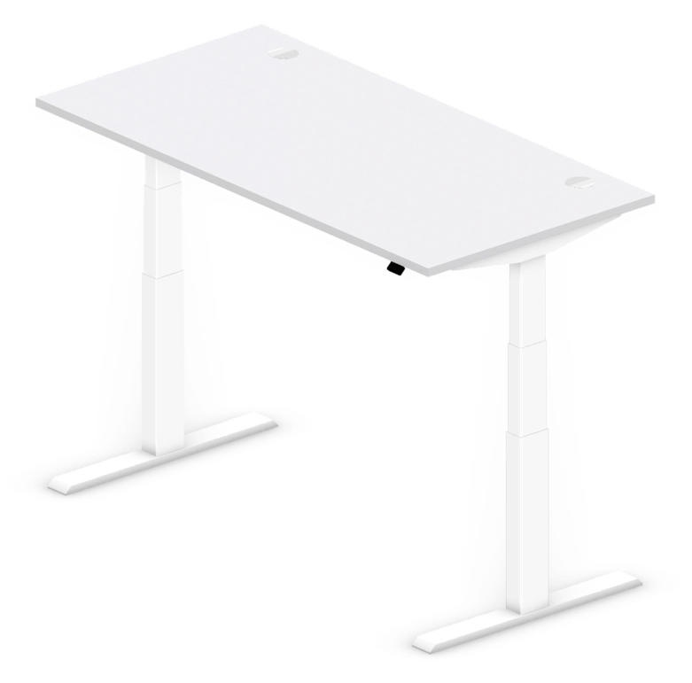 Zit-/stabureau Comfort EVO | lichtgrijs | 1600 | wit