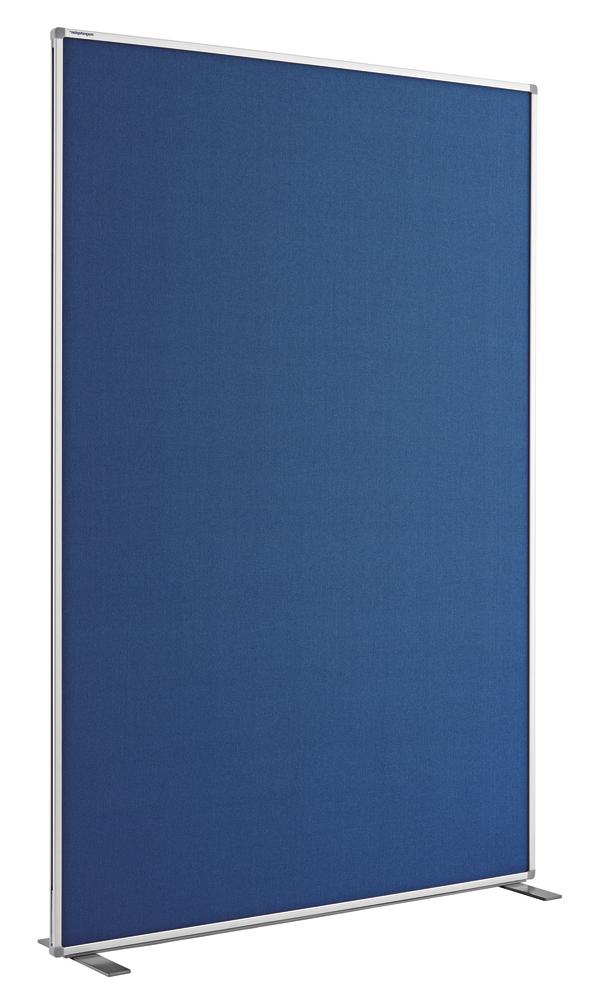 Scheidingswand met T-voeten | textiel, blauw