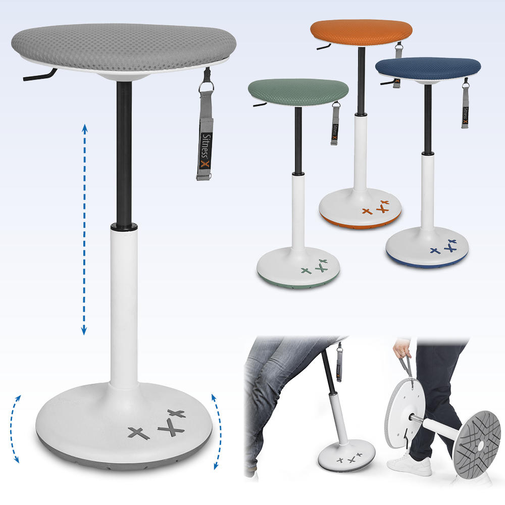Stahulp SITNESS X – horizontaal schommeleffect