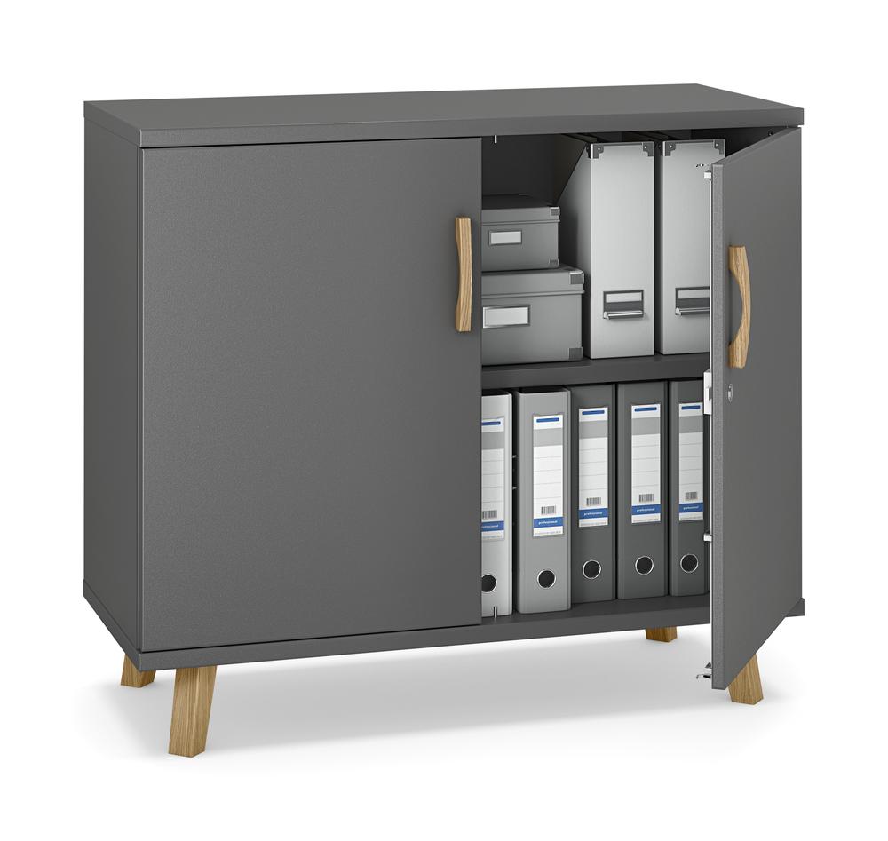 Draaideurkasten SMART MODUL | antraciet | 1000 | 885 mm (2 OH)