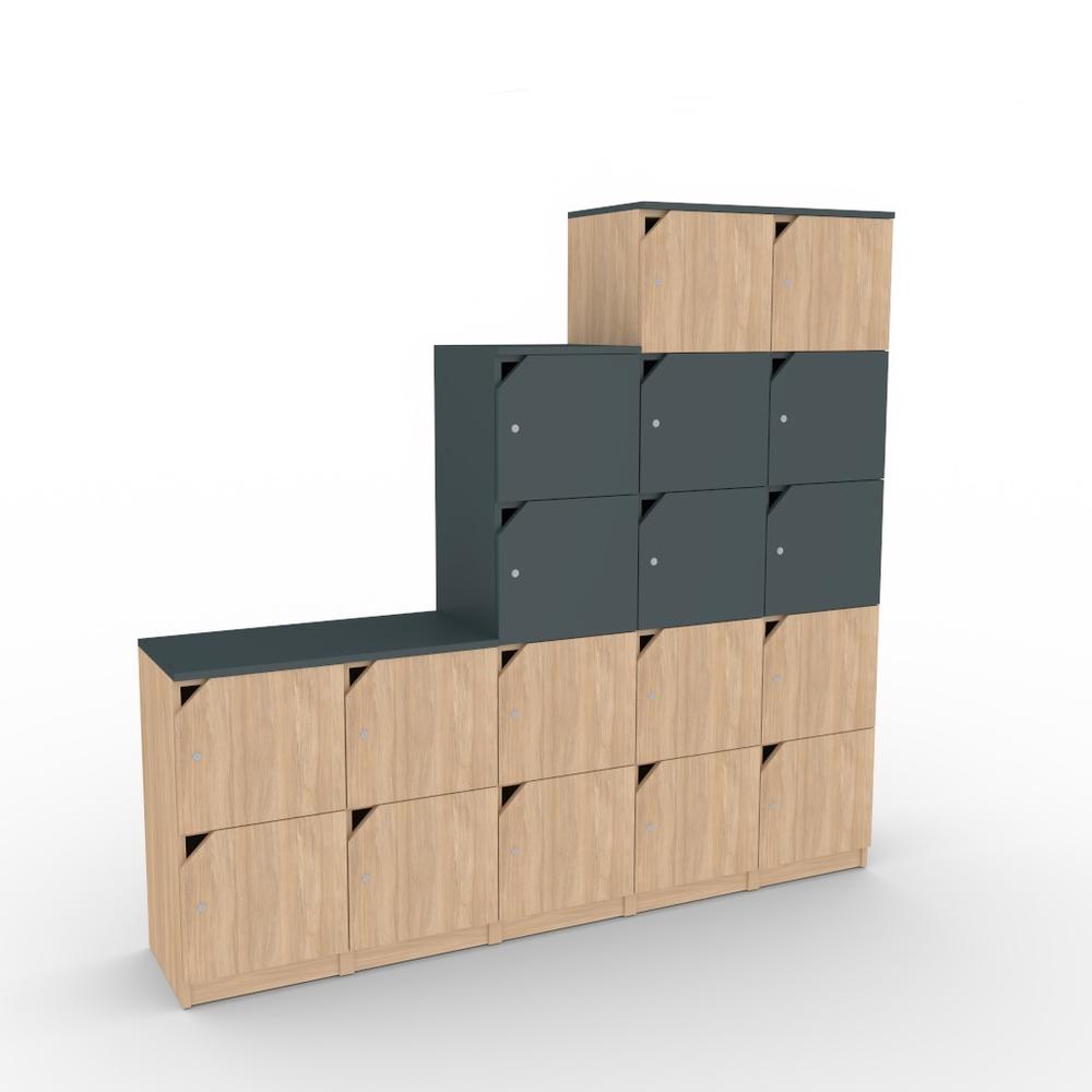 Houten kastensysteem