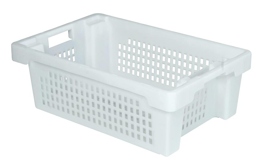 Eurobak | wit | 200 | bodem en wanden geperforeerd | 32,00