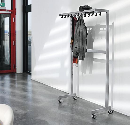 Standgarderobe ILLIUM | staande garderobe met 19 haken