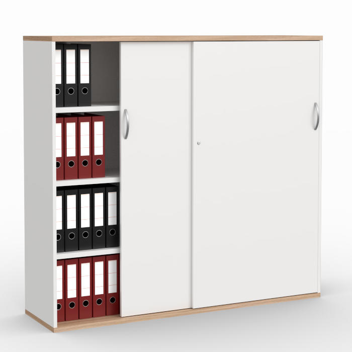 Schuifdeurkast PROFI Bicolour | 1600