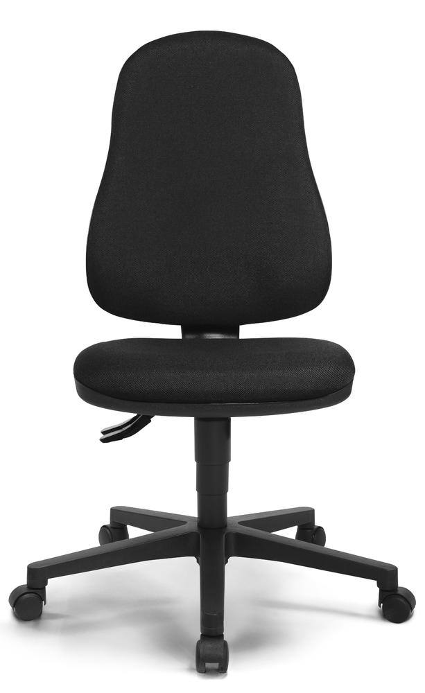 Bureaustoel COMFORT P | zwart | zwart | zonder armleggers (optioneel)