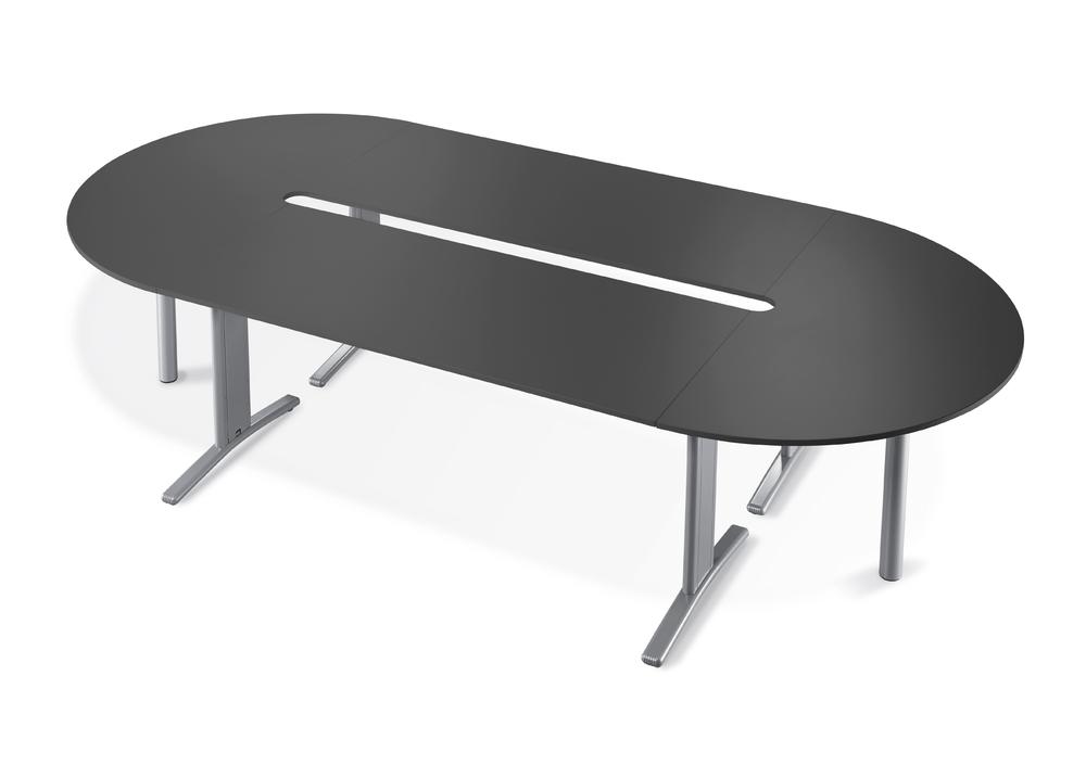 Conferentietafel OVO | antraciet | 2300