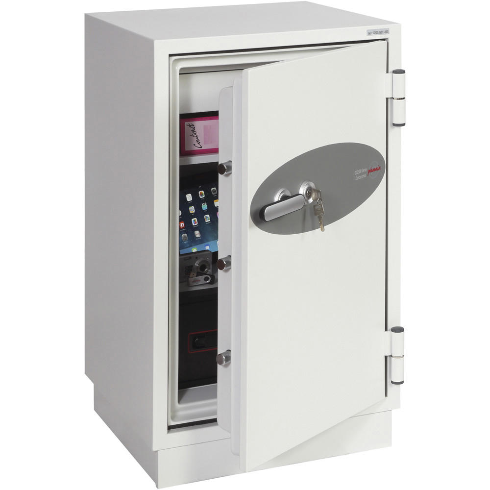 Bewaarkluis serie Fireguard | 900 | 520 | 520 | franco gebruikersplaats | cilinderslot