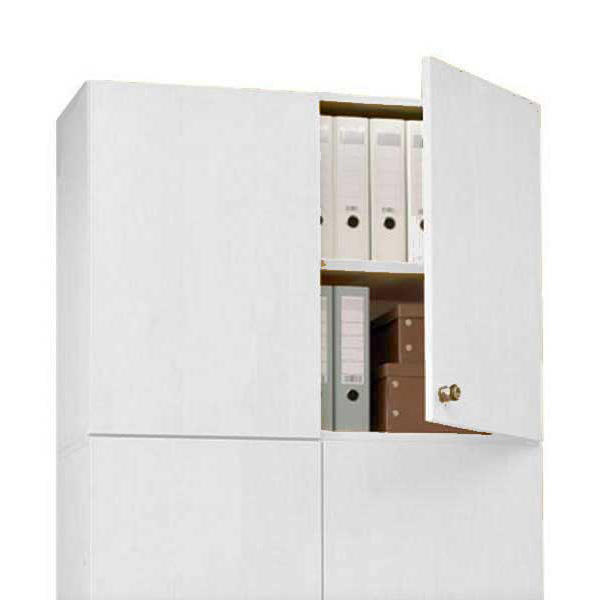 Kastsysteem PROFI MODUL | wit | 1000 | Opzetelement | 750 mm (2 OH)