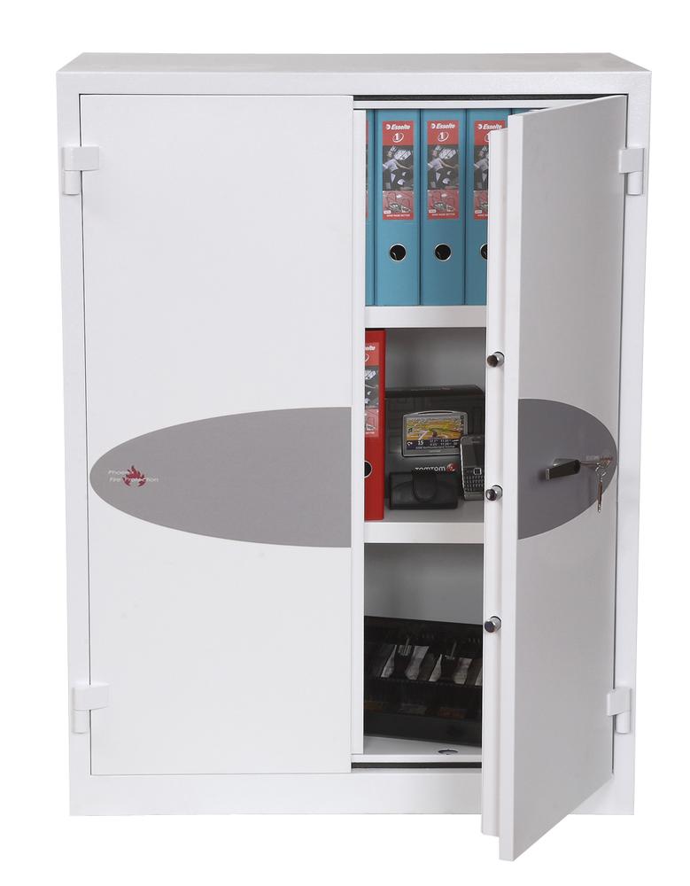 Safe voor documenten serie Papersafe | 1225 | 935 | franco gebruikersplaats | dubbelbaards-veiligheidsslot