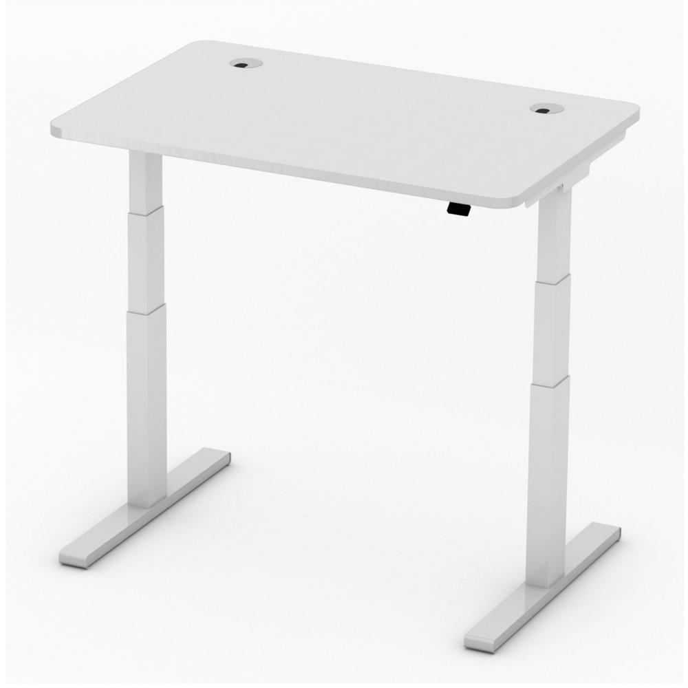 Verstelbare bureau iMODUL | lichtgrijs | 1200 | rechthoek
