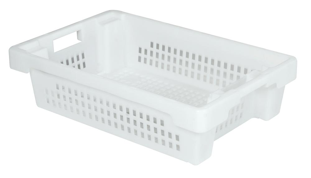 Eurobak | wit | 150 | bodem en wanden geperforeerd | 25,00