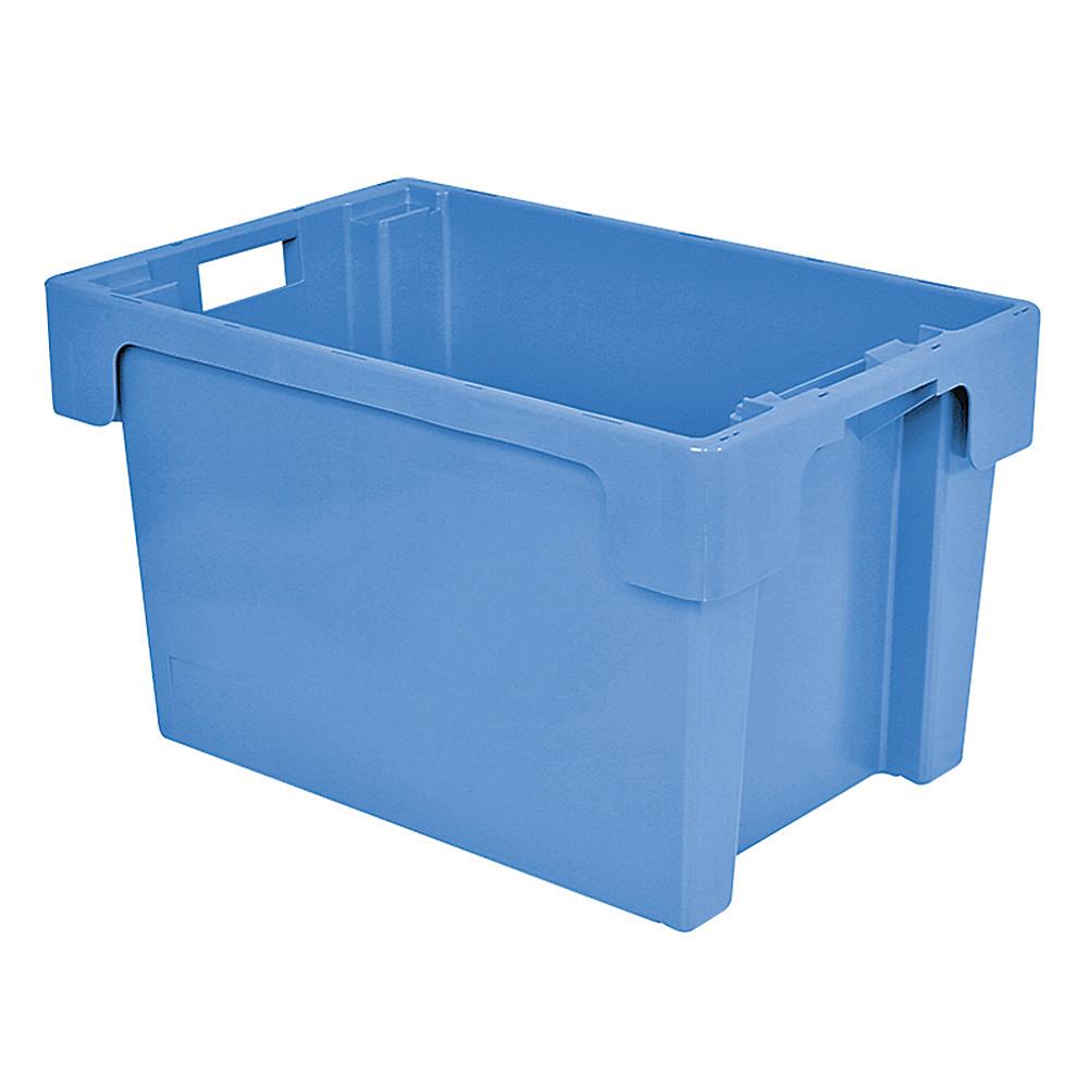 Eurobak | blauw | 400 | bodem en wanden geperforeerd | 50,00