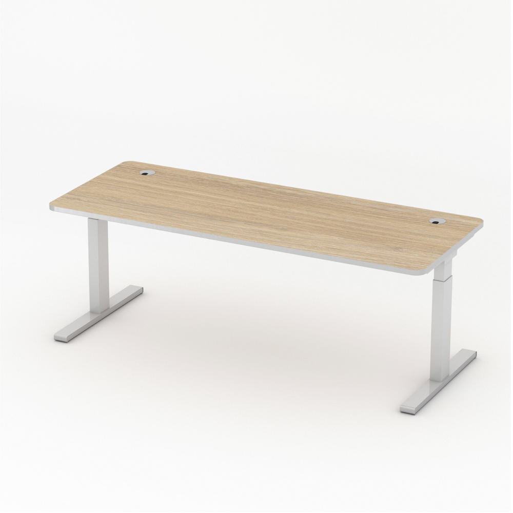 Bureau iMODUL | licht eik | 2000 | rechthoek