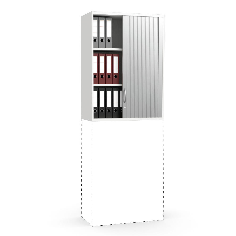 Opzetroldeurkast PROFI MODUL | wit | 800