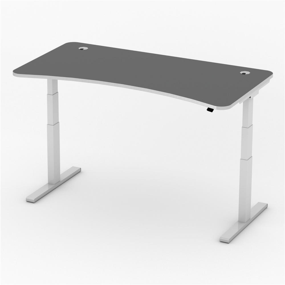 Hoogteverstelbare bureau iMODUL | antraciet | 2000 | cockpit