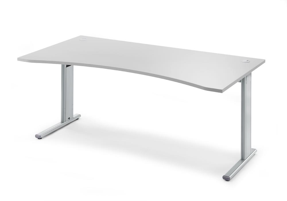 Bureau Basic M MULTI MODUL | lichtgrijs | 1800 | cockpit