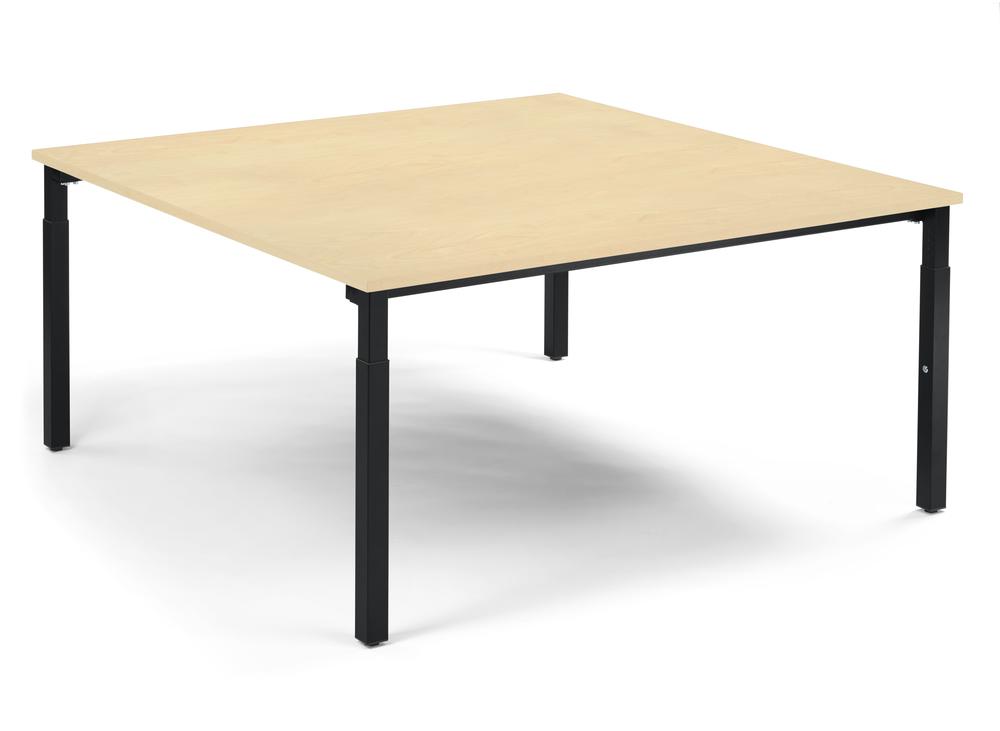 Conferentietafel-Systeem MODUL | esdoorndecor | 1600 | 1600 | zwart RAL 9005
