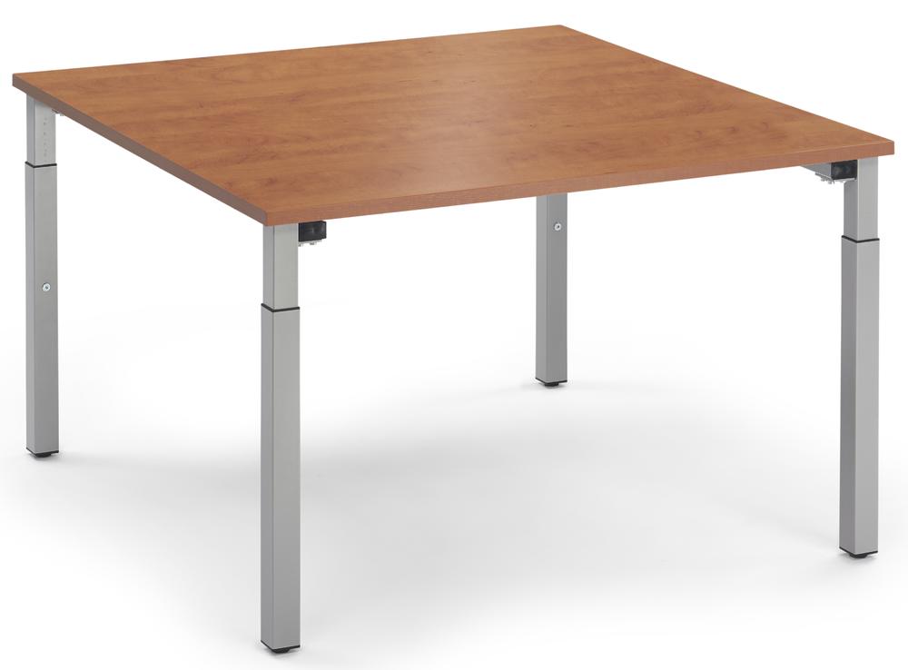 Conferentietafel-Systeem MODUL | calvados | 1200 | 1200 | aluzilver RAL 9006