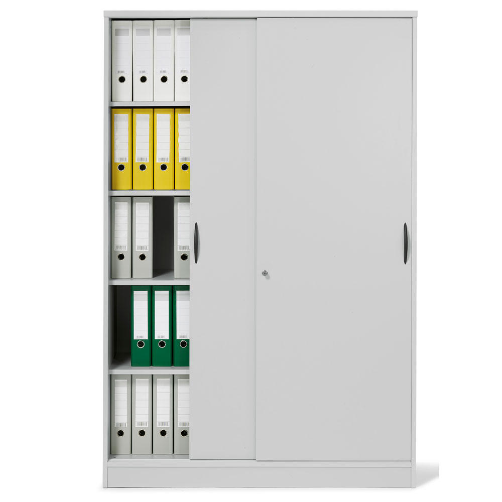 Schuifdeurkast MULTI MODUL | lichtgrijs | 1200