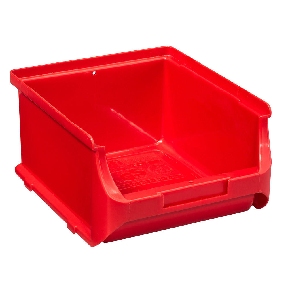 Professionele magazijnbakken maat 2B | rood | 82 | 137 | 160
